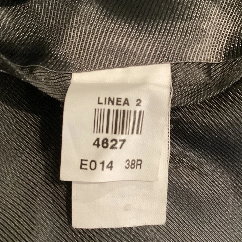 Vintage Oscar de la Renta Blue 2 Button Blazer/Sport Coat Wool Crest Button 44R